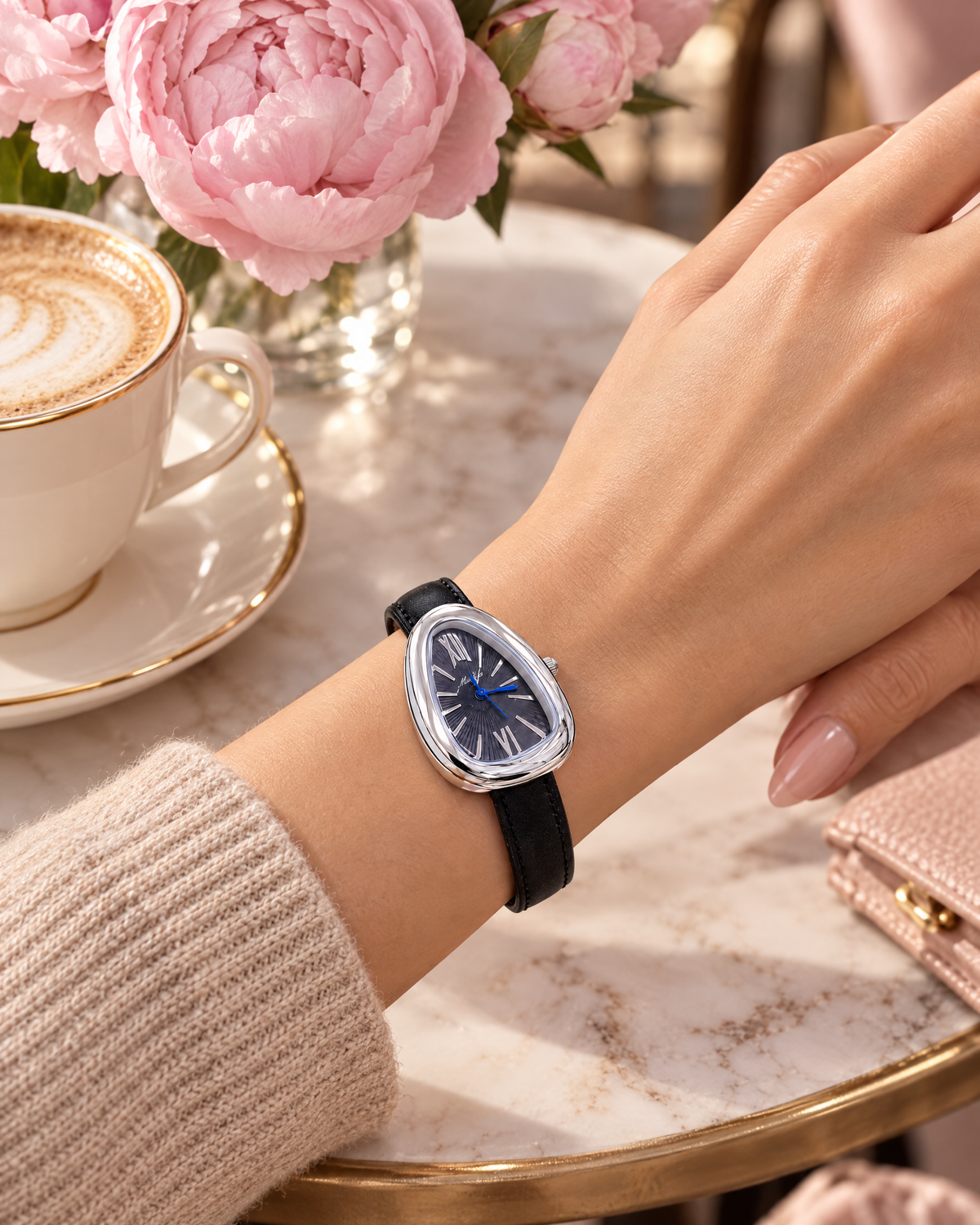 ساعة فضية فيد امرأة Lalla Montres