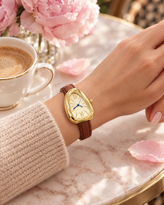 ساعة ذهبية فيد امرأة Lalla Montres