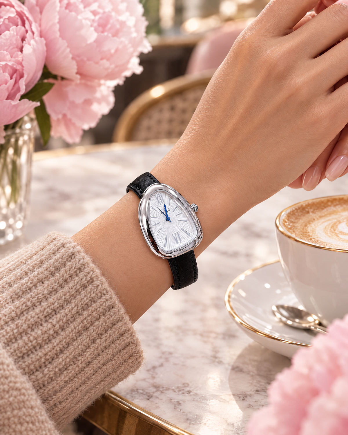ساعة فضية فيد امرأة Lalla Montres